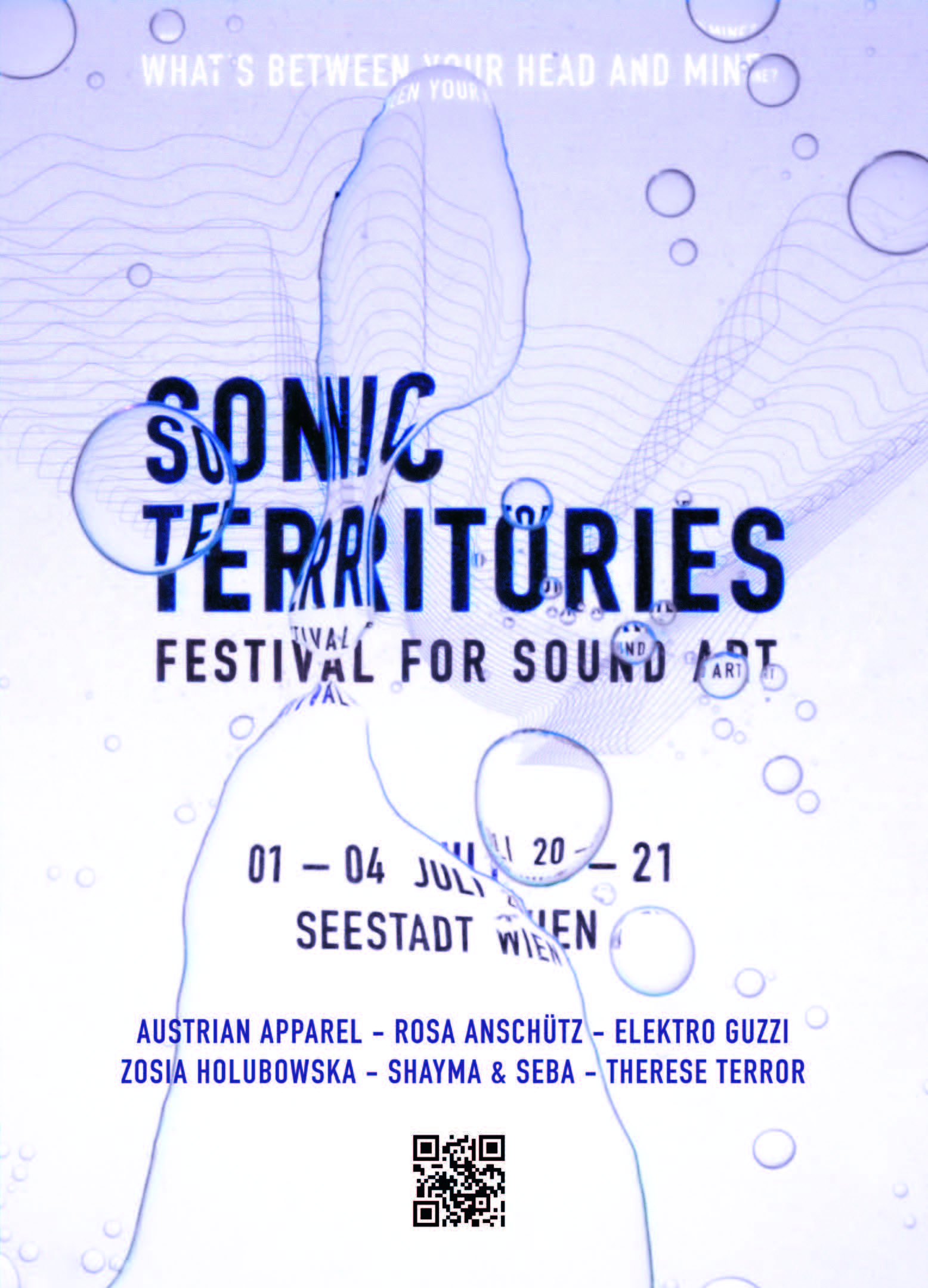 Sonic Territories Festival 2021 poster